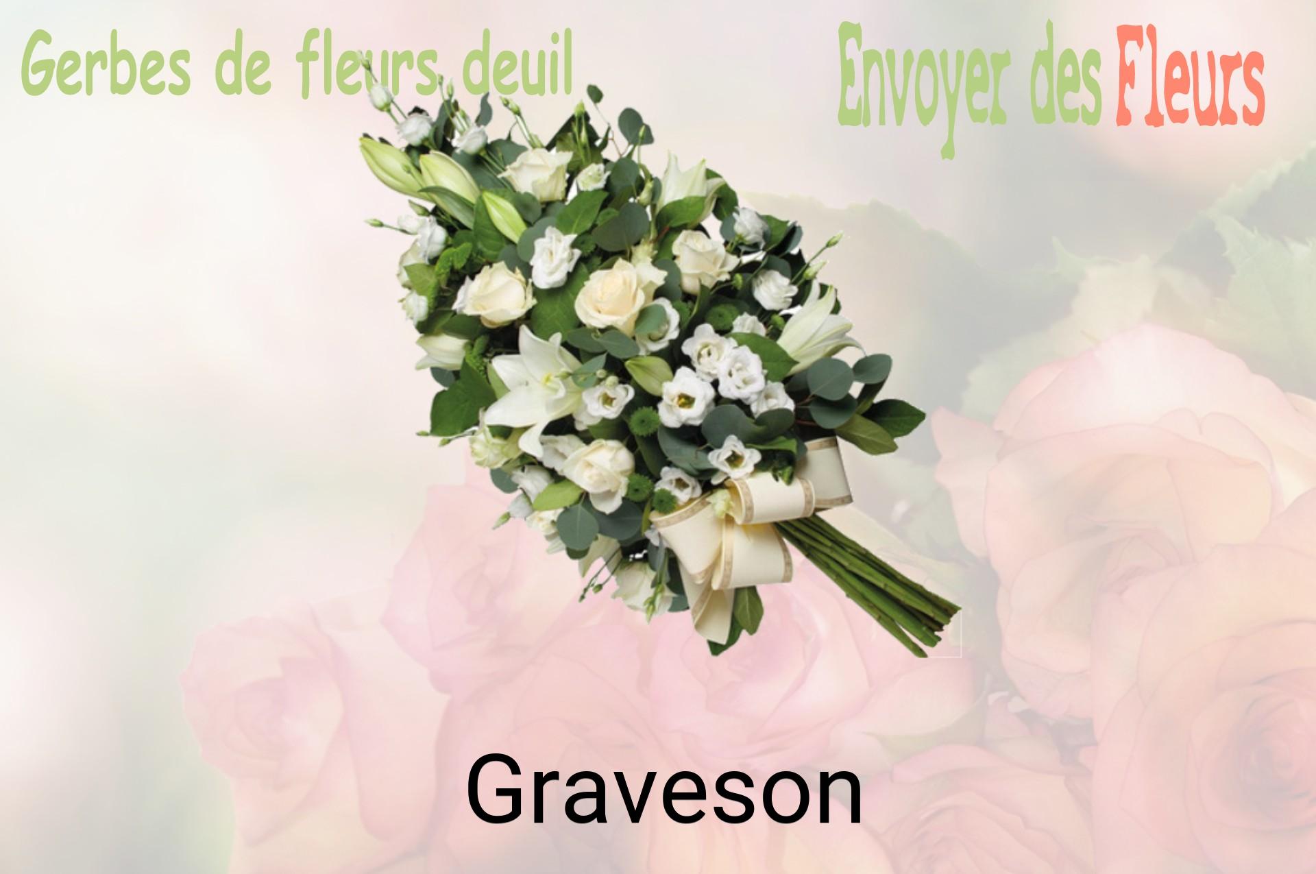 Gerbe de fleurs de deuil livrée à Graveson